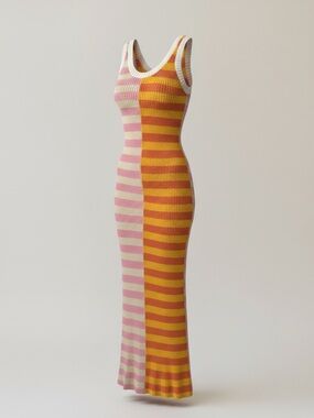 Vintage forever 21 Striped Knit Maxi